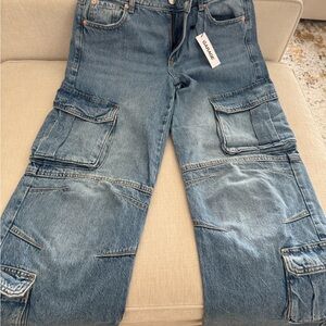 Garage Light Blue Denim Pants